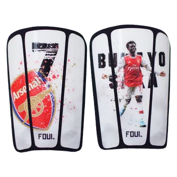 Fotbalový chránič FOUL Karbonové chrániče s vlastní grafikou