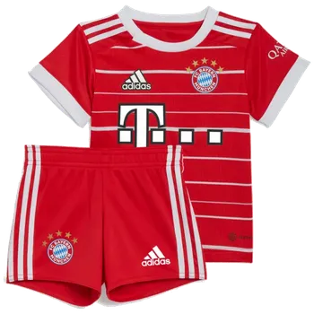Adidas FC Bayern Mnichov domácí 2022/2023 červená/bílá UK 80