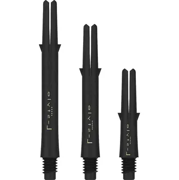 Příslušenství pro šipky L-Style Násadky L-Shaft Carbon Locked Straight black Velikost: C190