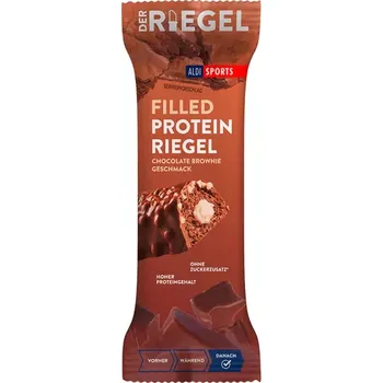 ALDI SPORTS Plněná proteinová tyčinka čokoládové brownie 45g