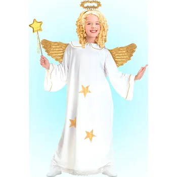 Karnevalový kostým Dívčí kostým anděla Dětská velikost: 116 cm (4-5 let)