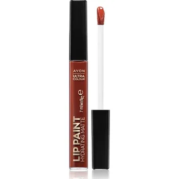 Rtěnka Avon Ultra Colour Paint saténová rtěnka s matným efektem odstín Bloody Mary 7 ml