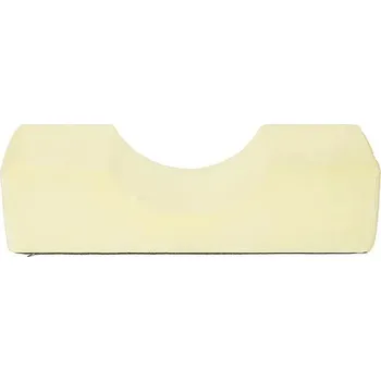 Polštář Měkký krční polštář z paměťové pěny na prodlužování řas | kosmetický polštář, krční polštář - Béžovo-flanel