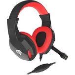 Genesis Herní stereo sluchátka Argon 110,černo-červené, 2x jack NSG-1437
