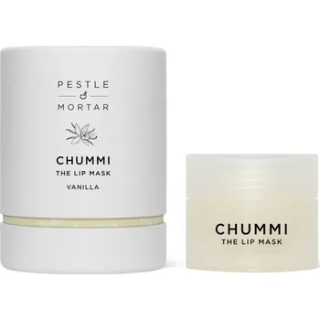 Péče o oční okolí Pestle & Mortar Chummi Vanilla hydratační maska na rty 20 g