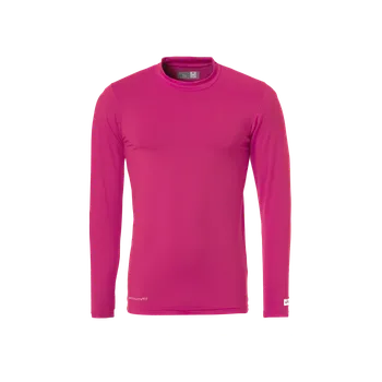 Pánské tričko Uhlsport s dlouhým rukávem růžová UK M