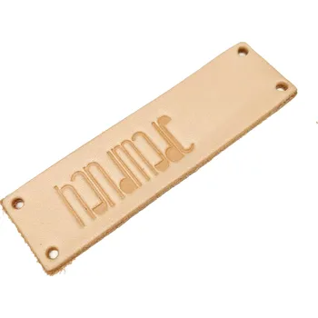 MMboutique Handmade cedulka obdélník natur