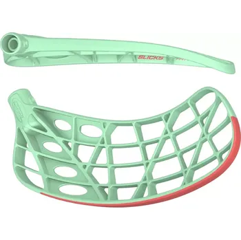 Míčový sport Čepel Fatpipe CTRL SLICKS fresh mint Levá (levá ruka dole) středně tvrdá (PP - odlehčená)