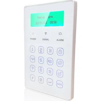 Sada domovního alarmu iGET SECURITY P13 - externí bezdrátová klávesnice s LCD displejem pro alarm M3B a M2B