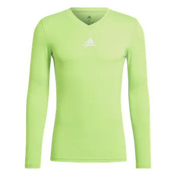 Pánské tričko Adidas Teamsport Team Base dlouhý rukáv světle zelená UK L