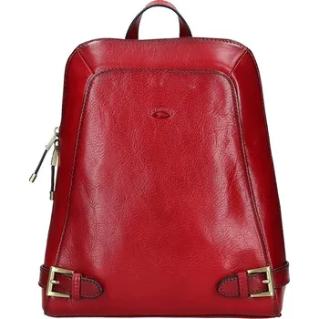 Městský batoh Dámský kožený batoh Katana Elisn - vínová
