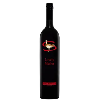 Víno Lovely Merlot 2023, Weingut Scheiblhofer, Burgenland, červené, polosladké, 0,75l