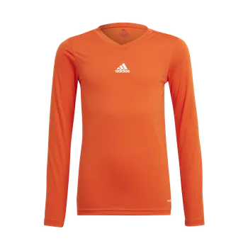 Pánská móda Adidas Teamsport Team Base dlouhý rukáv oranžová UK Junior XL