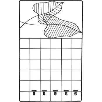 4Living Kovová tabule na poznámky, 38 x 60 cm