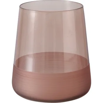 Sklenice Boltze Home Sklenice s ruční dekorací, AUDETTA, 420 ml