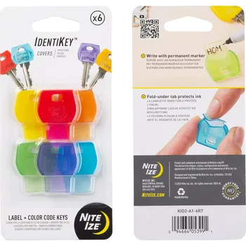 Nite Ize IdentiKey Covers (6ks) (Rozlišovač klíčů Nite Ize IdentiKey Covers (6ks))