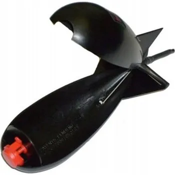 Vrhač návnad Zakrmovací raketa černá 19cm