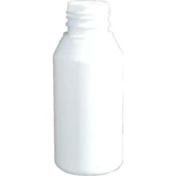 Láhev LÁHEV HDPE 100 ML BÍLÁ HRDLO COLA ROZM. CA Ø 44,50 X V103 MM, CA 12 G, BEZ UZÁVĚRU