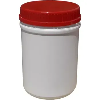 Dóza na potraviny HDPE DÓZA 1300 ML BÍLÁ UN 103/80 x 183 MM VČETNĚ VÍČKA + MEZIVÍČKA/819KS PALETA