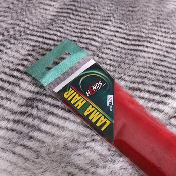 Nástraha HENDS LAMA HAIR - ČERVENÁ LH24