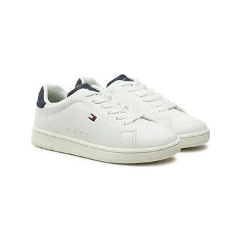 Dámské tenisky Sneakersy Tommy Hilfiger Low Cut Lace-Up Sneaker T3X9-33848-1355 M Bílá 31
