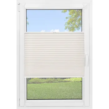 Roleta Plisa Termoizolaení plisovaná roleta White Silver 45 cm x volitelná výška