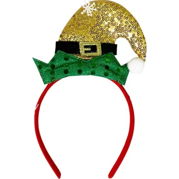 Čelenka Čelenka vánoční čepice Typ: Zlatá 3