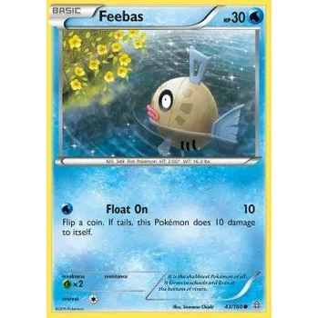 Sběratelská karetní hra Pokémon PRC 043/160 Feebas - Primal Clash Stav: Excellent, Verze: NORMAL