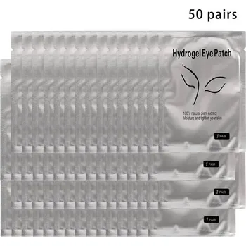 Péče o oční okolí Hydrogelové oční masky pro prodloužení řas | kosmetika, péče o oči - A-50 párů--liška