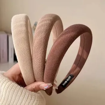 Čelenka Elastická čelenka do vlasů vintage styl | dámská čelenka, vlasové doplňky - khaki L co D co