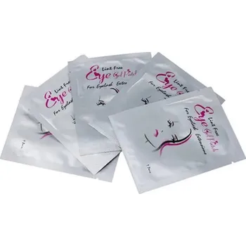 Gelové náplasti pod oči pro prodlužování řas | Polštářky pod oči, kosmetické potřeby 50x2 ks - 50 párů - dívka