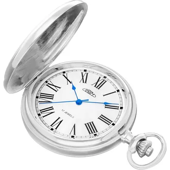 Kapesní hodinky PRIM Pocket Roman Symbol - A - stříbrné W04P.13224.A