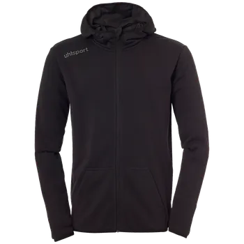 Pánská mikina Uhlsport Essential Hood Jacket černo/bílá UK Junior M