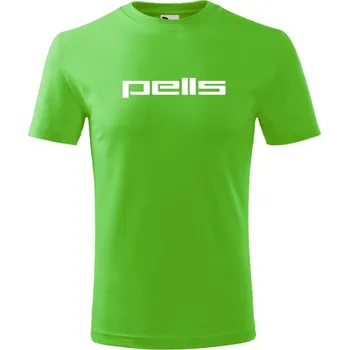 cyklistický dres Tričko PELLS Rocket Kid Apple Green - 134
