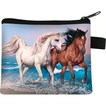 Dětská peněženka s potiskem koně - 029