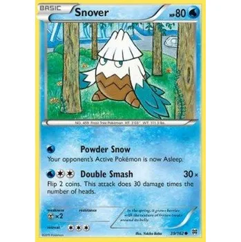 Sběratelská karetní hra Pokémon BKT 039/162 Snover - BREAKthrough Stav: Excellent, Verze: NORMAL