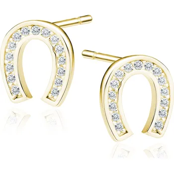 Náušnice Stříbrné náušnice ZLATÁ PODKOVA Ag 925; ≤0,8 g.