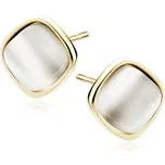 Stříbrné náušnice ULEXIT GOLD Ag 925; ≤2,1 g.