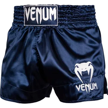 Pánské oblečení Venum Muay Thai Shorts Classic Navy S modrá