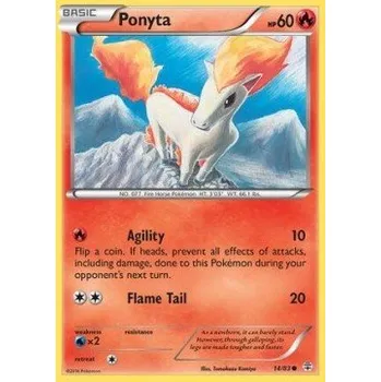 Sběratelská karetní hra Pokémon GEN 014/083 Ponyta - Generations Stav: Excellent, Verze: NORMAL