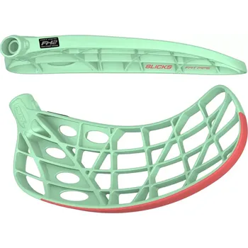 Florbalová čepel Čepel Fatpipe CTRL SLICKS FH2 fresh mint Levá (levá ruka dole) středně tvrdá (PP - odlehčená)