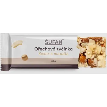 Šufan Tyčinka Kokosová s mandlemi 33g