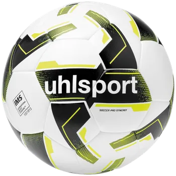Fotbalový míč Uhlsport Soccer Pro Synergy bílá/žlutá/černá UK 5