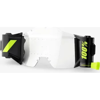 Motocyklové brýle sada Roll-off Forecast NEW GENERATION, 100% (čiré)