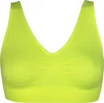 Cross sportovní podprsenka bezešvá 6068 XL zářivě žlutá
