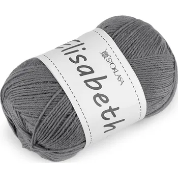 Příze Pletací vlněná příze Elisabeth 100 g