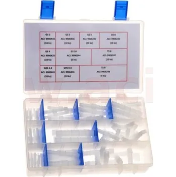 sada spojek (90 ks) NORMAPLAST - výroba Německo