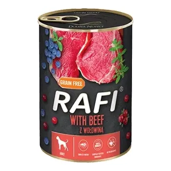 Krmivo pro psa Rafi s hovězím masem 400g