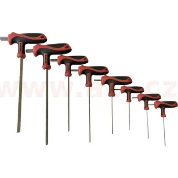 Nářadí na motocykly sada šroubováků s T-rukojetí imbus/inbus, 8 ks KUNZER