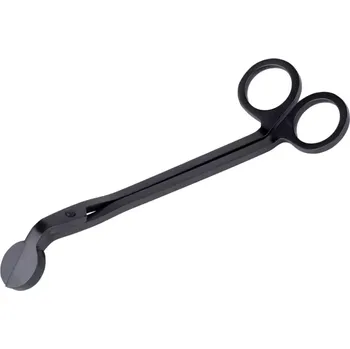 Výroba svíčky Nůžky na knot nerezová ocel - černé matné